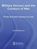 Robinson |  Military Honour and the Conduct of War | Buch |  Sack Fachmedien
