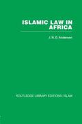 Anderson |  Islamic Law in Africa | Buch |  Sack Fachmedien