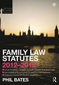Bates |  Family Law Statutes | Buch |  Sack Fachmedien