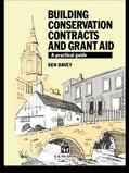 Davey |  Building Conservation Contracts and Grant Aid | Buch |  Sack Fachmedien