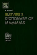 Wrobel |  Elsevier's Dictionary of Mammals | Buch |  Sack Fachmedien