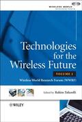 Tafazolli |  Technologies for the Wireless Future, Volume 2: Wireless World Research Forum (Wwrf) | Buch |  Sack Fachmedien