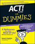 Fredricks |  ACT! by Sage For Dummies | Buch |  Sack Fachmedien