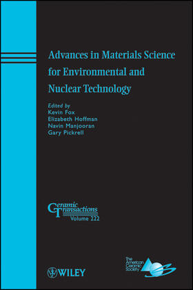 Fox / Hoffman / Manjooran | Advances in Materials Science for Environmental and Nuclear Technology | Buch | sack.de