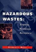 Watts |  Hazardous Wastes | Buch |  Sack Fachmedien