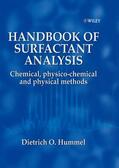 Hummel |  Handbook of Surfactant Analysis: Chemical, Physico-Chemical and Physical Methods | Buch |  Sack Fachmedien
