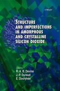 Devine / Duraud / Dooryhée |  Structure   Imperfections in Amorphous | Buch |  Sack Fachmedien