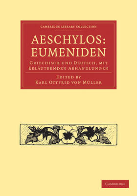 Aeschylos: Eumeniden | Cambridge University Press | Datenbank | sack.de