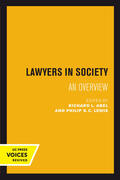 Abel / Lewis |  Lawyers in Society | Buch |  Sack Fachmedien