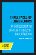 Howard |  Three Faces of Hermeneutics | Buch |  Sack Fachmedien