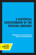 Maslenikov |  A Historical Chrestomathy of the Russian Language | Buch |  Sack Fachmedien