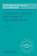 Baues / Hitchin |  Commutator Calculus and Groups of Homotopy Classes | Buch |  Sack Fachmedien