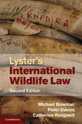 Bowman / Davies / Redgwell |  Lyster's International Wildlife Law | Buch |  Sack Fachmedien