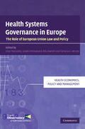 Baeten / Mossialos / Permanand |  Health Systems Governance in Europe | Buch |  Sack Fachmedien