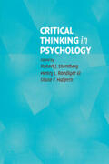 Sternberg / Roediger III / Halpern |  Critical Thinking in Psychology | Buch |  Sack Fachmedien