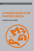 Mansfield |  A Practical Guide to the Invariant Calculus | Buch |  Sack Fachmedien