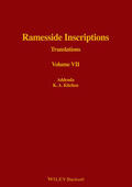 Kitchen |  Ramesside Inscriptions, Addenda to I - VI: Translated and Annotated, Translations | Buch |  Sack Fachmedien