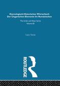Tamas |  Etymologisch-Historisches Worterbuch der Ungarischen Elemente in Rumanischen | Buch |  Sack Fachmedien