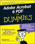 Harvey |  Adobe Acrobat 6 PDF for Dummies | Buch |  Sack Fachmedien