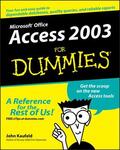 Kaufeld |  Access 2003 for Dummies | Buch |  Sack Fachmedien