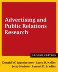 Jugenheimer / Kelley / Hudson |  Advertising and Public Relations Research | Buch |  Sack Fachmedien