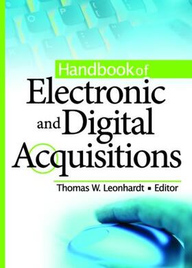 Leonhardt | Handbook of Electronic and Digital Acquisitions | Buch | sack.de