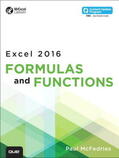 McFedries |  Excel 2016 Formulas and Functions | Buch |  Sack Fachmedien