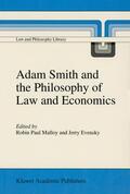 Evensky / Malloy |  Adam Smith and the Philosophy of Law and Economics | Buch |  Sack Fachmedien
