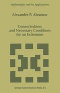 Abramov |  Connectedness and Necessary Conditions for an Extremum | Buch |  Sack Fachmedien