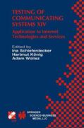 Schieferdecker / Wolisz / König |  Testing of Communicating Systems XIV | Buch |  Sack Fachmedien