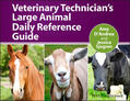D'Andrea / Sjogren |  Veterinary Technician's Large Animal Daily Reference Guide | Buch |  Sack Fachmedien