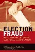 Alvarez / Hall / Hyde |  Election Fraud | eBook | Sack Fachmedien