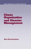 Kirschenbaum |  Chaos Organization and Disaster Management | Buch |  Sack Fachmedien