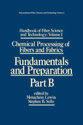 Lewin / Sello |  Handbook of Fiber Science and Technology: Volume 1 | Buch |  Sack Fachmedien