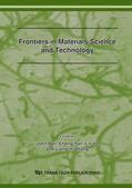 Bell / Yan / Ye |  Frontiers in Materials Science and Technology | Buch |  Sack Fachmedien