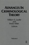 Laufer / Adler |  Advances in Criminological Theory | Buch |  Sack Fachmedien