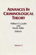 Laufer / Adler |  Advances in Criminological Theory | Buch |  Sack Fachmedien