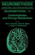 Boulton / Butterworth / Baker |  Carbohydrates and Energy Metabolism | Buch |  Sack Fachmedien