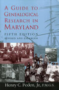 Peden |  A Guide to Genealogical Research in Maryland | Buch |  Sack Fachmedien