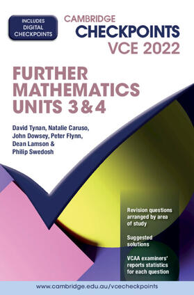 Cambridge Checkpoints VCE Further Mathematics Units 3&4 2022 Digital Code | Cambridge University Press | Datenbank | sack.de