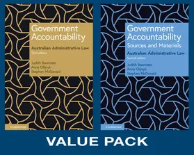 Bannister / Olijnyk / McDonald |  Government Accountability Value Pack 2 | Buch |  Sack Fachmedien