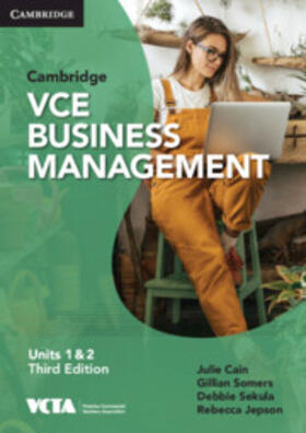 Cambridge VCE Business Management Units 1&2 Online Teaching Suite Code | Cambridge University Press | Datenbank | sack.de