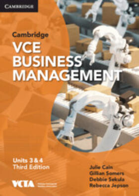 Cambridge VCE Business Management Cambridge VCE Business Management Units 3&4 Third Edition Digital Code | Cambridge University Press | Datenbank | sack.de