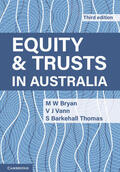 Bryan / Vann / Barkehall Thomas |  Equity and Trusts in Australia | Buch |  Sack Fachmedien