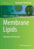 Cranfield |  Membrane Lipids: Methods and Protocols | Buch |  Sack Fachmedien