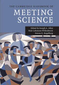 Allen / Lehmann-Willenbrock / Rogelberg |  The Cambridge Handbook of Meeting Science | Buch |  Sack Fachmedien