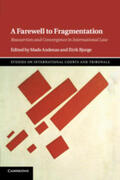 Andenas / Bjorge |  A Farewell to Fragmentation | Buch |  Sack Fachmedien