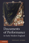 Stern |  Documents of Performance in Early Modern England | Buch |  Sack Fachmedien