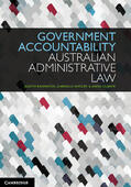 Bannister / Appleby / Olijnyk |  Government Accountability: Australian Administrative Law | Buch |  Sack Fachmedien