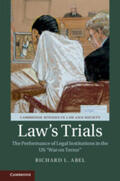Abel |  Law's Trials: The Performance of Legal Institutions in the Us 'War on Terror' | Buch |  Sack Fachmedien